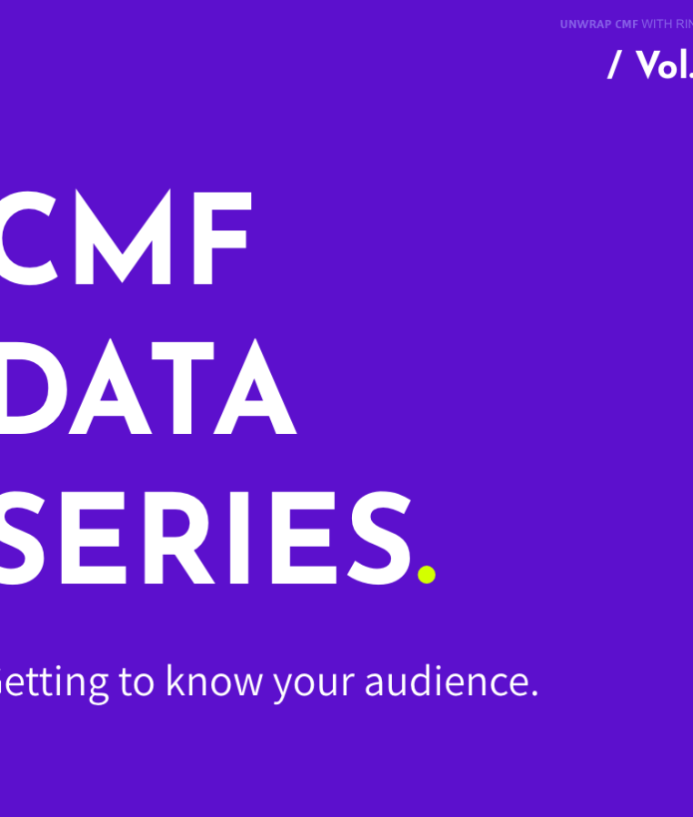 Vol 2. CMF Data on Knowing Your Audience